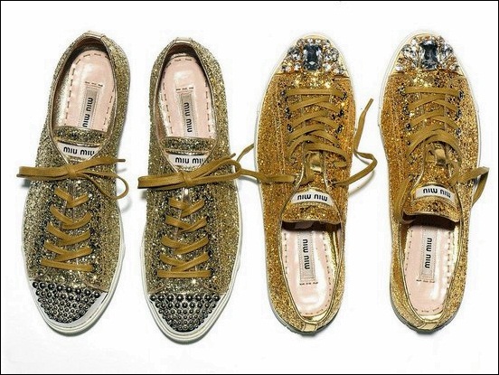 THE MOST SPARKLY-ISH SNEAKERS EVER 